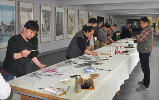 具象水墨首展走進(jìn)菏澤大德藝術(shù)館，探索當(dāng)代水墨繪畫(huà)新路徑